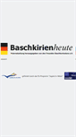 Mobile Screenshot of baschkirienheute.de